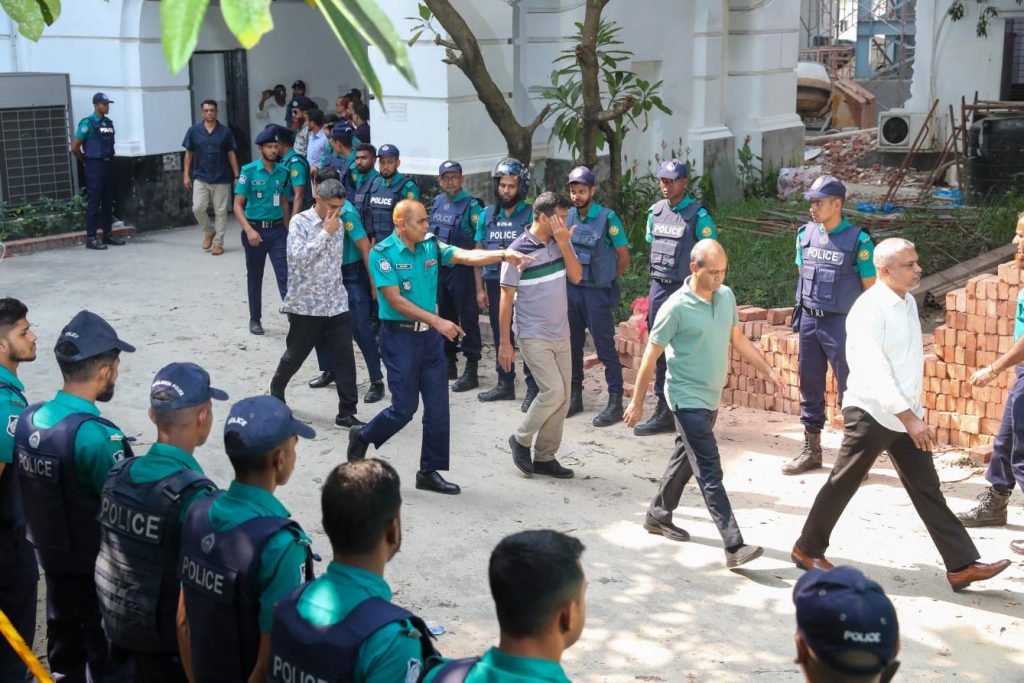 15 army officials walking out of ICT Photo TIMES