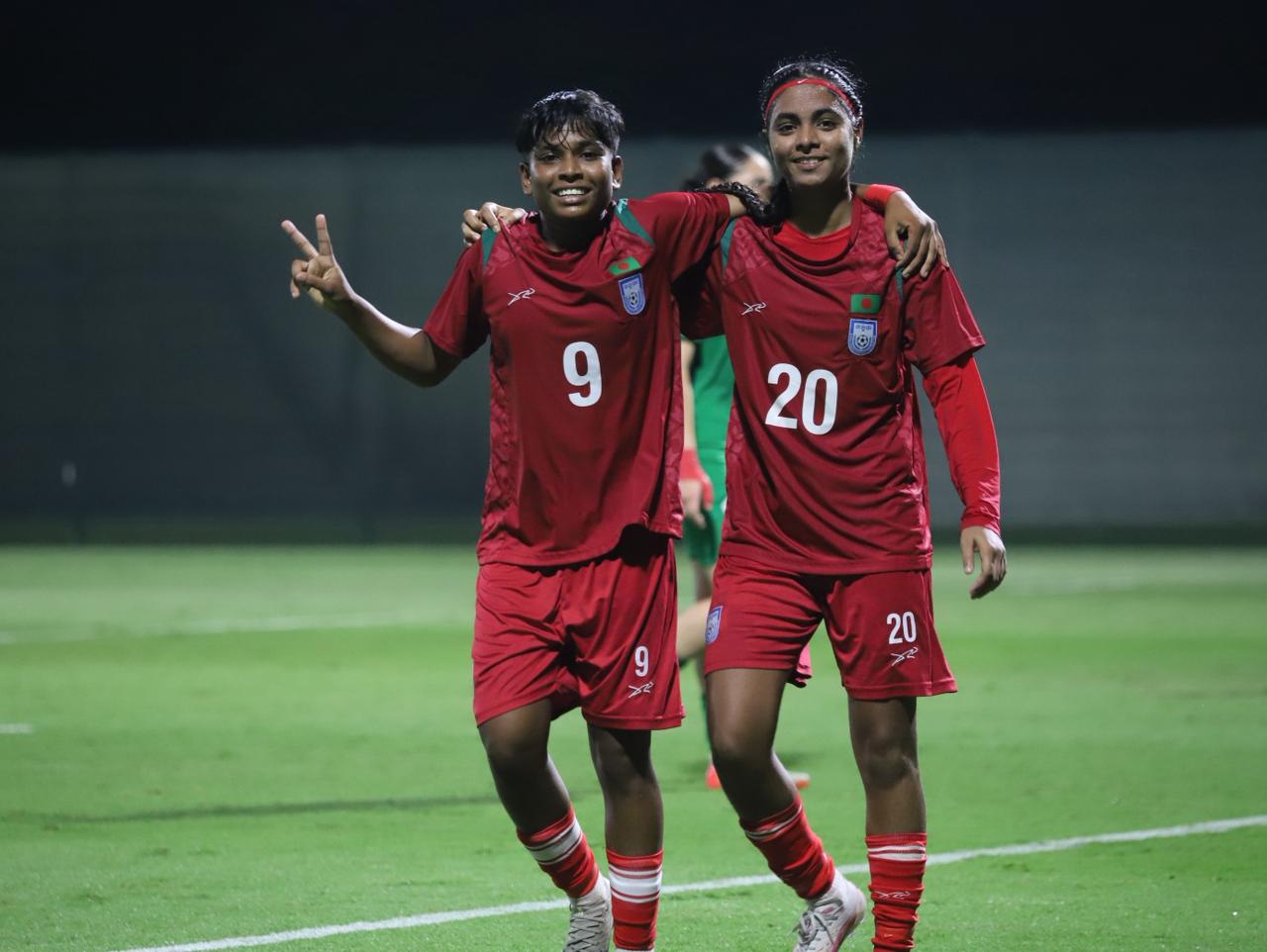 Bangladesh U-17 Women secure 2–0 win over Syria U-17