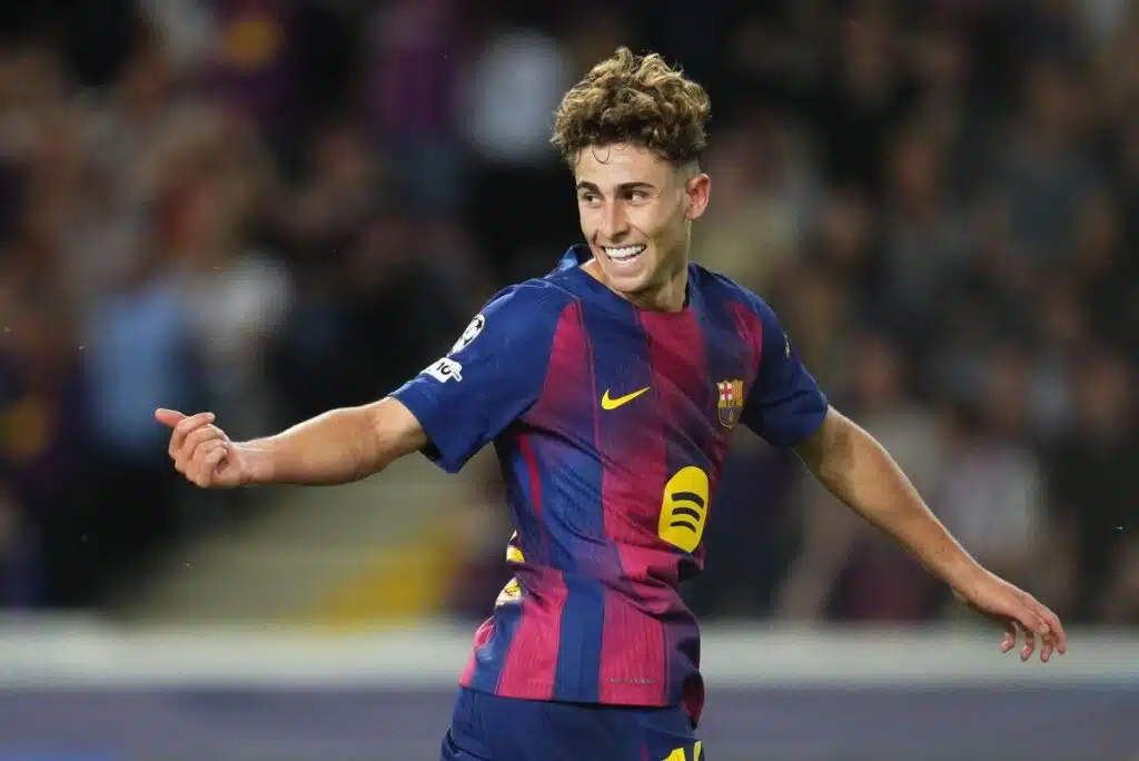 Fermin Lopez hat-trick leads Barcelona to 6-1 demolition of Olympiacos