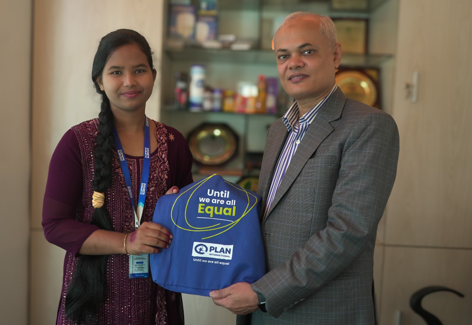 Teenager Zafrin’s one day as ACI chief business officer