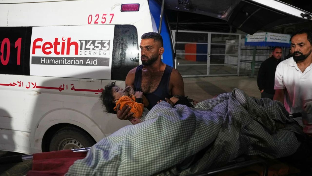 ‘Ceasefire not at risk,’ says Trump, a day after Israeli strikes kill 104 people