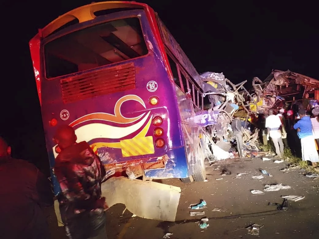 Uganda bus crash leaves at least 63 dead