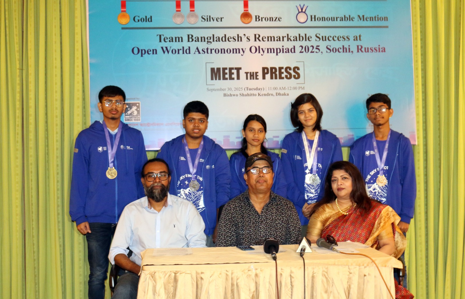 Bangladesh wins historic gold at Astronomy Olympiad