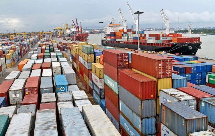 Container handling at Ctg port rises 12.24%