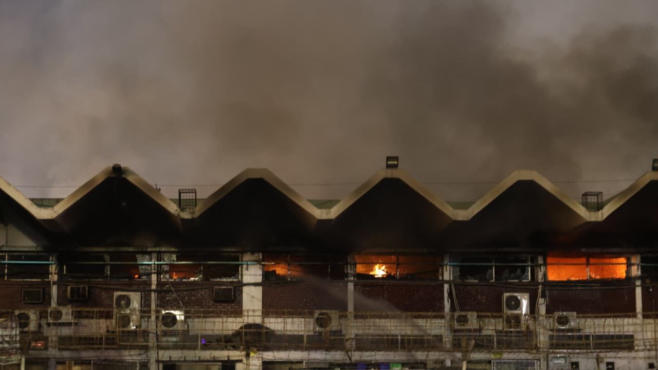 Airport fire ‘under control,’ flights resume