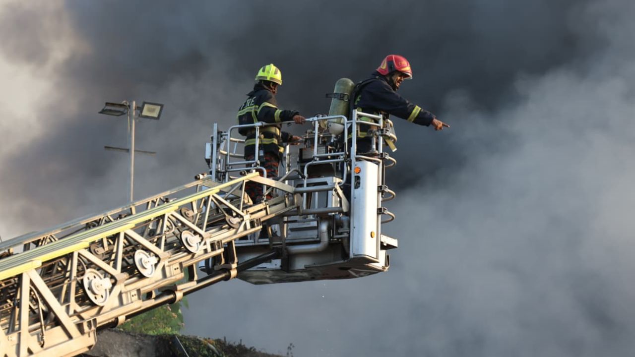 Import goods worth crores go up in smoke