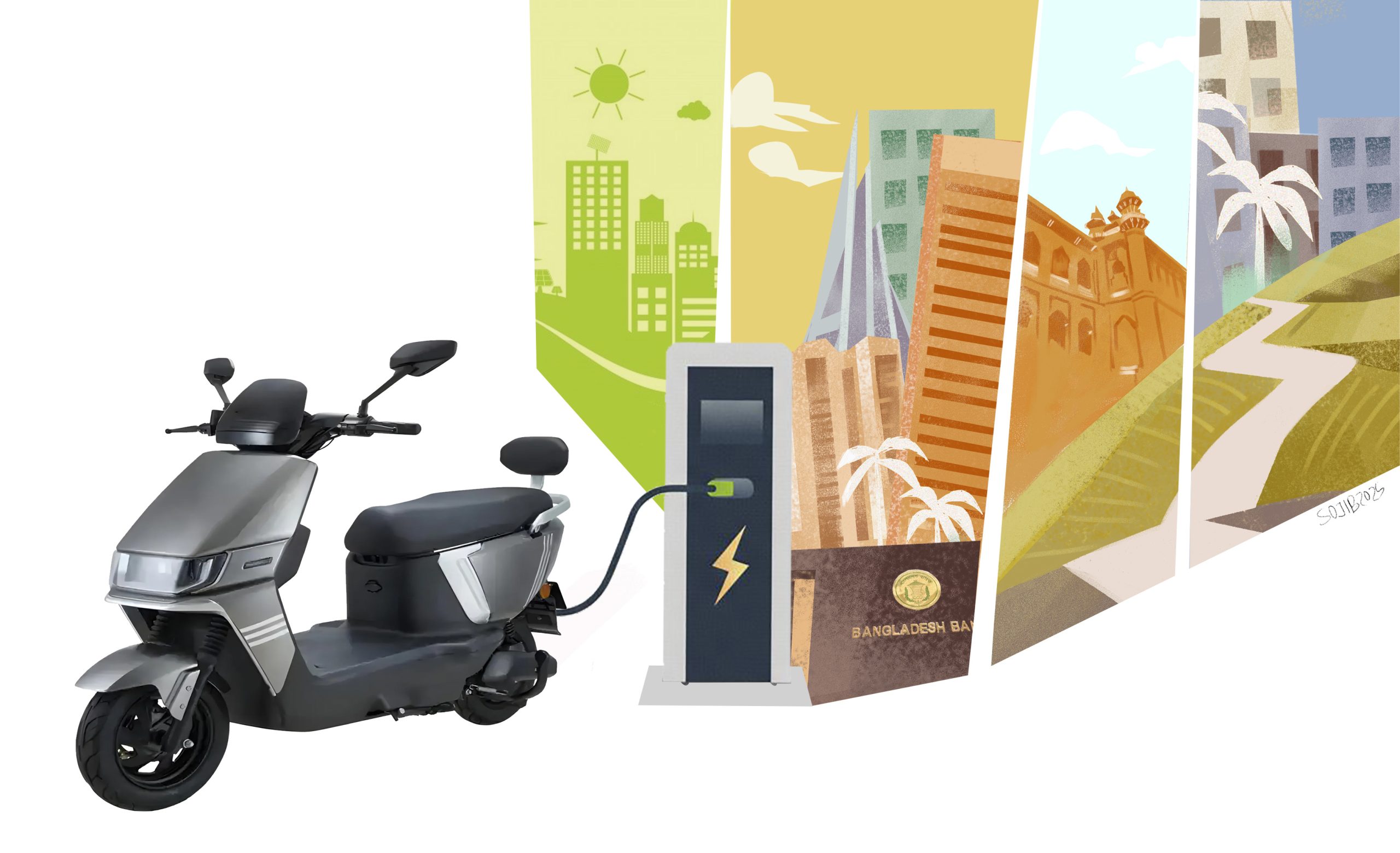 Sustainable Transport: E-bikes on the rise in Bangladesh