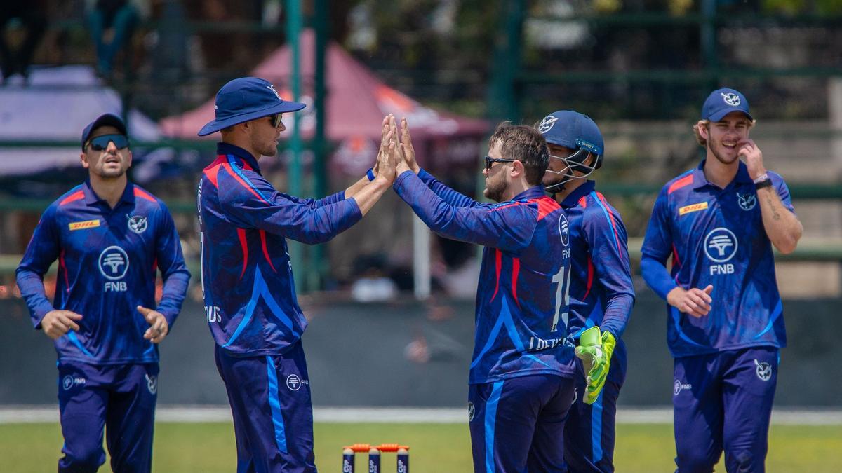 JJ Smit stars as Namibia qualify for fourth consecutive T20 World Cup