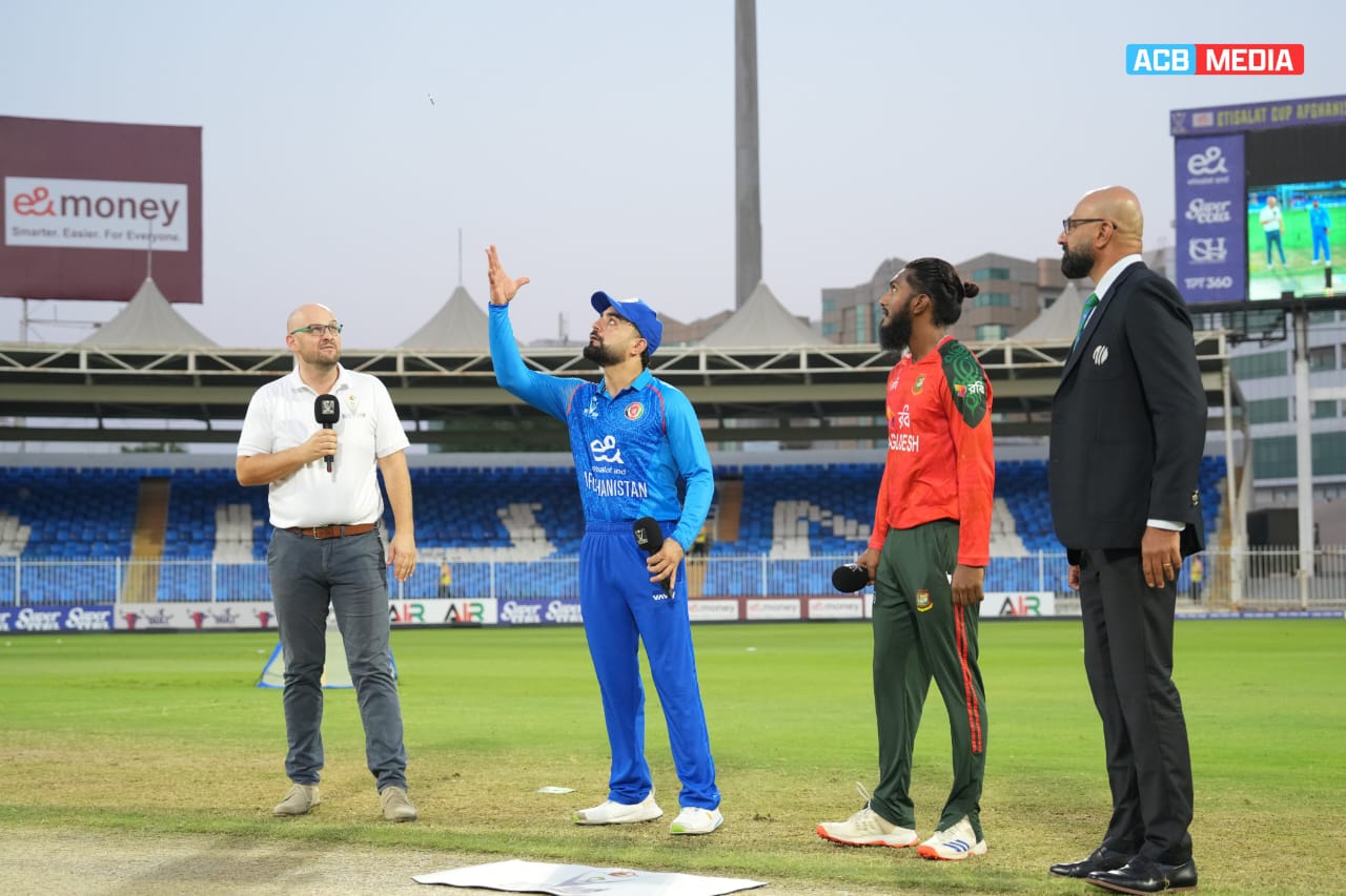 Bangladesh win the toss, elect to bowl first in third T20I against Afghanistan