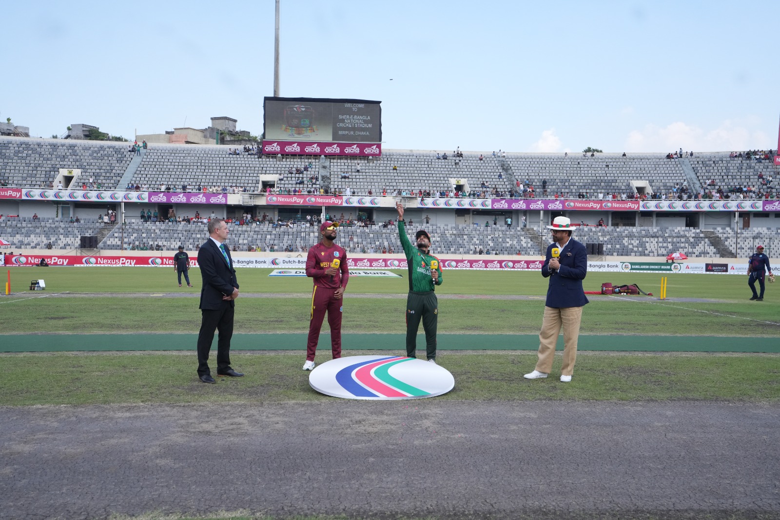 Bangladesh sent to bat first in Mirpur opener, Ankon gets ODI cap
