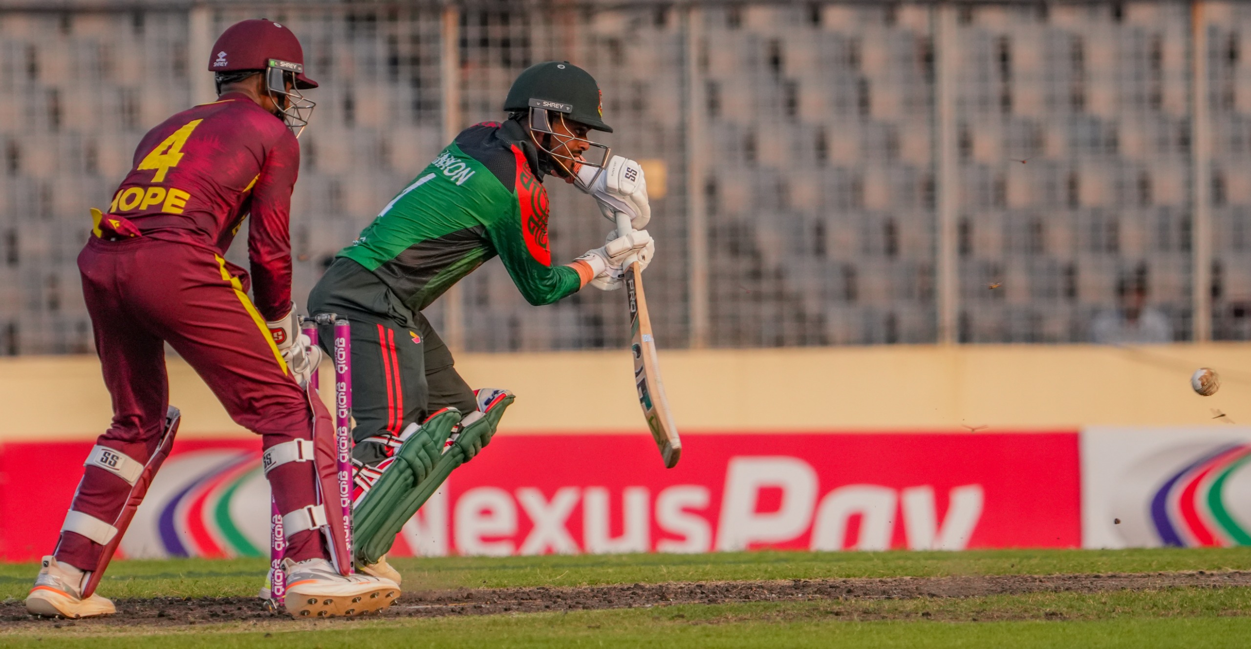 Bangladesh struggle against spin, finish on 207 in Mirpur