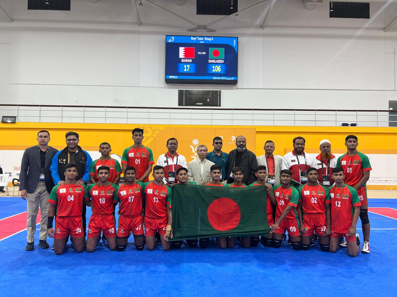 Bangladesh U-18 boys make history with Bronze at Asian Youth Games