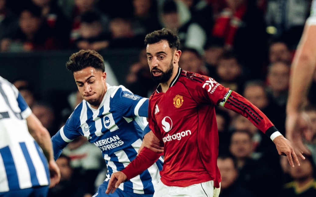 Manchester United win goal-filled clash against Brighton at Old Trafford