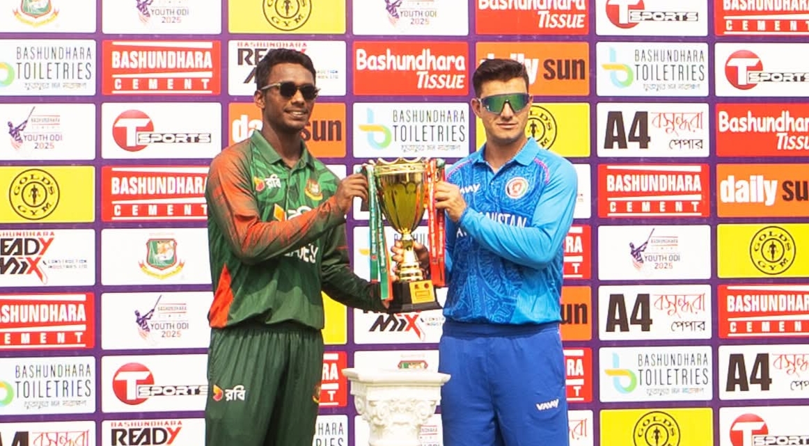 Second U-19 ODI between Bangladesh and Afghanistan abandoned due to wet outfield