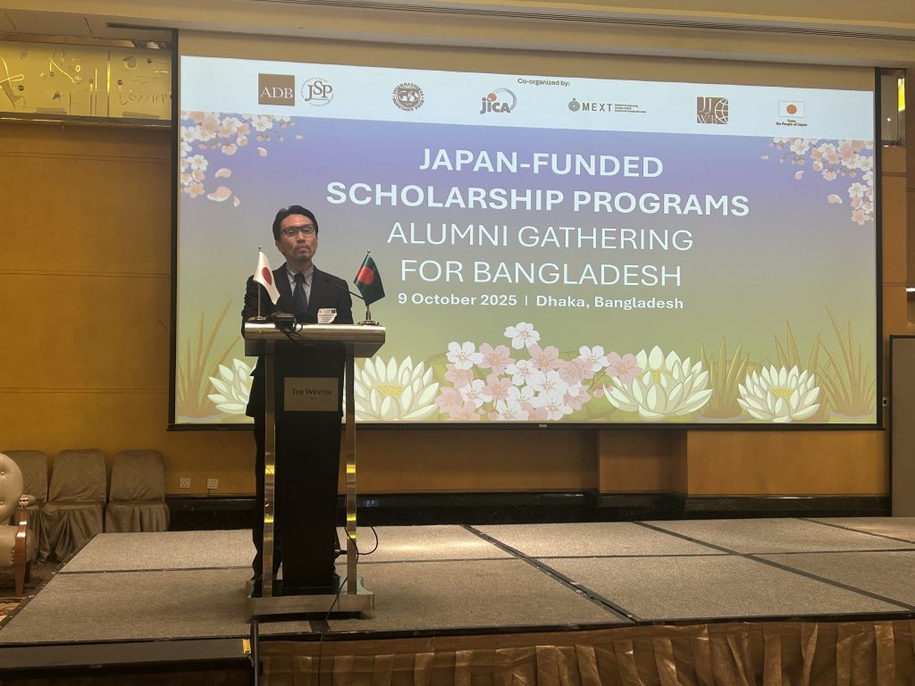 JICA Bangladesh Chief Representative Tomohide Ichiguchi