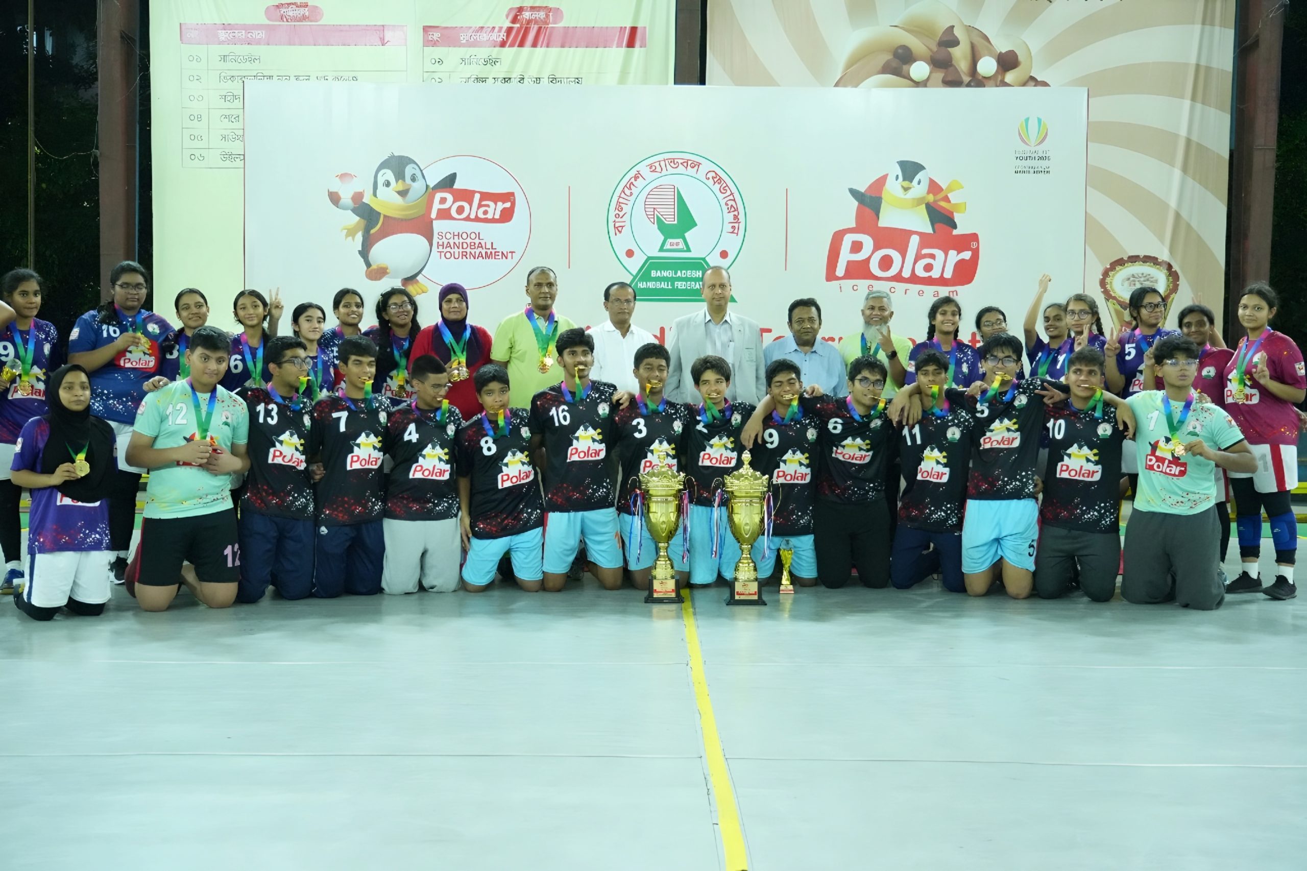 Unbeaten Sunnydale sweep twin crowns in Super Six Handball 2025