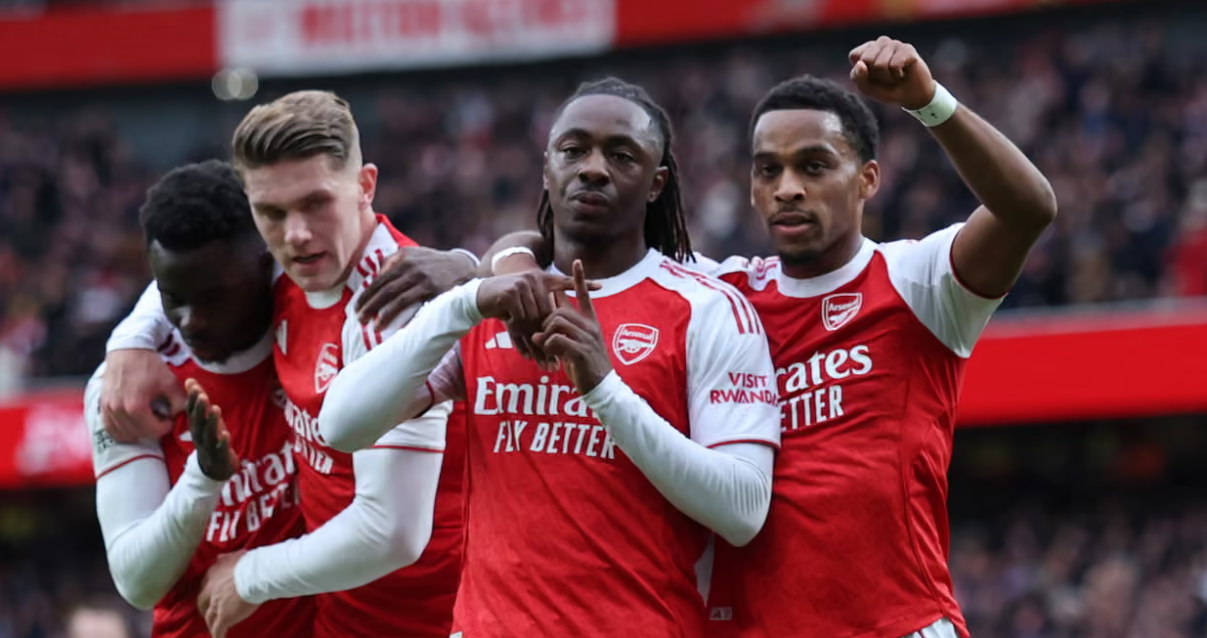 Eze sinks former club as Arsenal extend lead