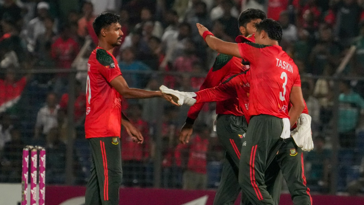 106/1 to 149/9: Nasum and Mustafizur trigger Caribbean collapse in Chattogram