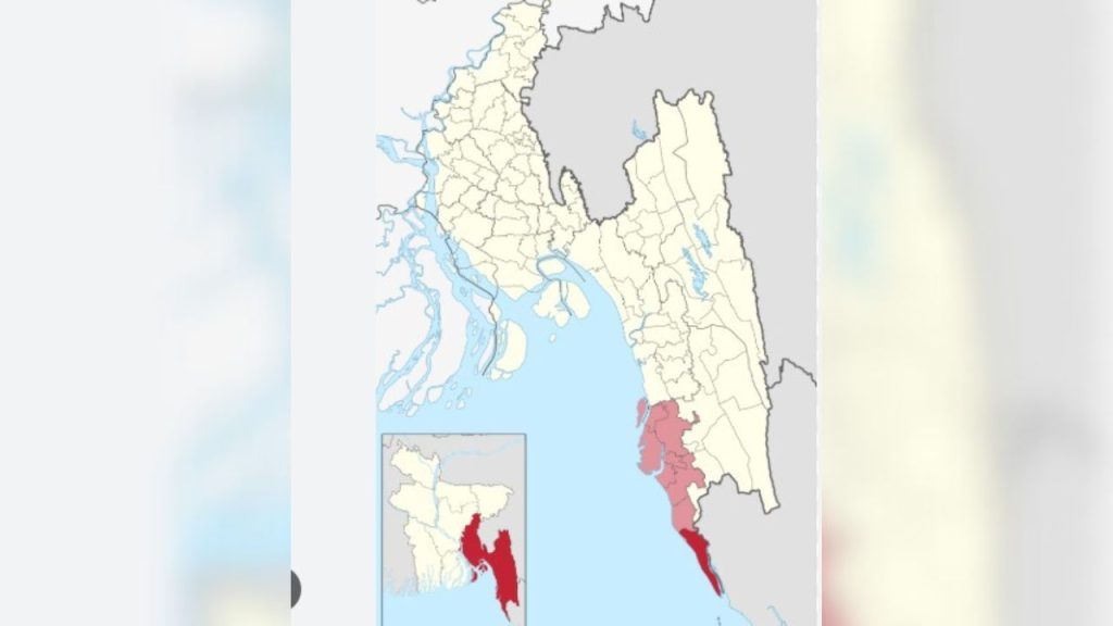 human trafficking den in Teknaf map
