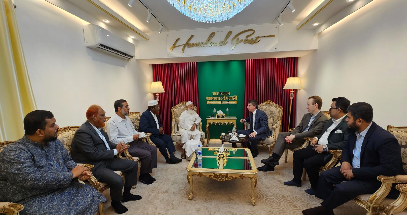 Ambassadors from Sweden, Brazil call on Jamaat Ameer