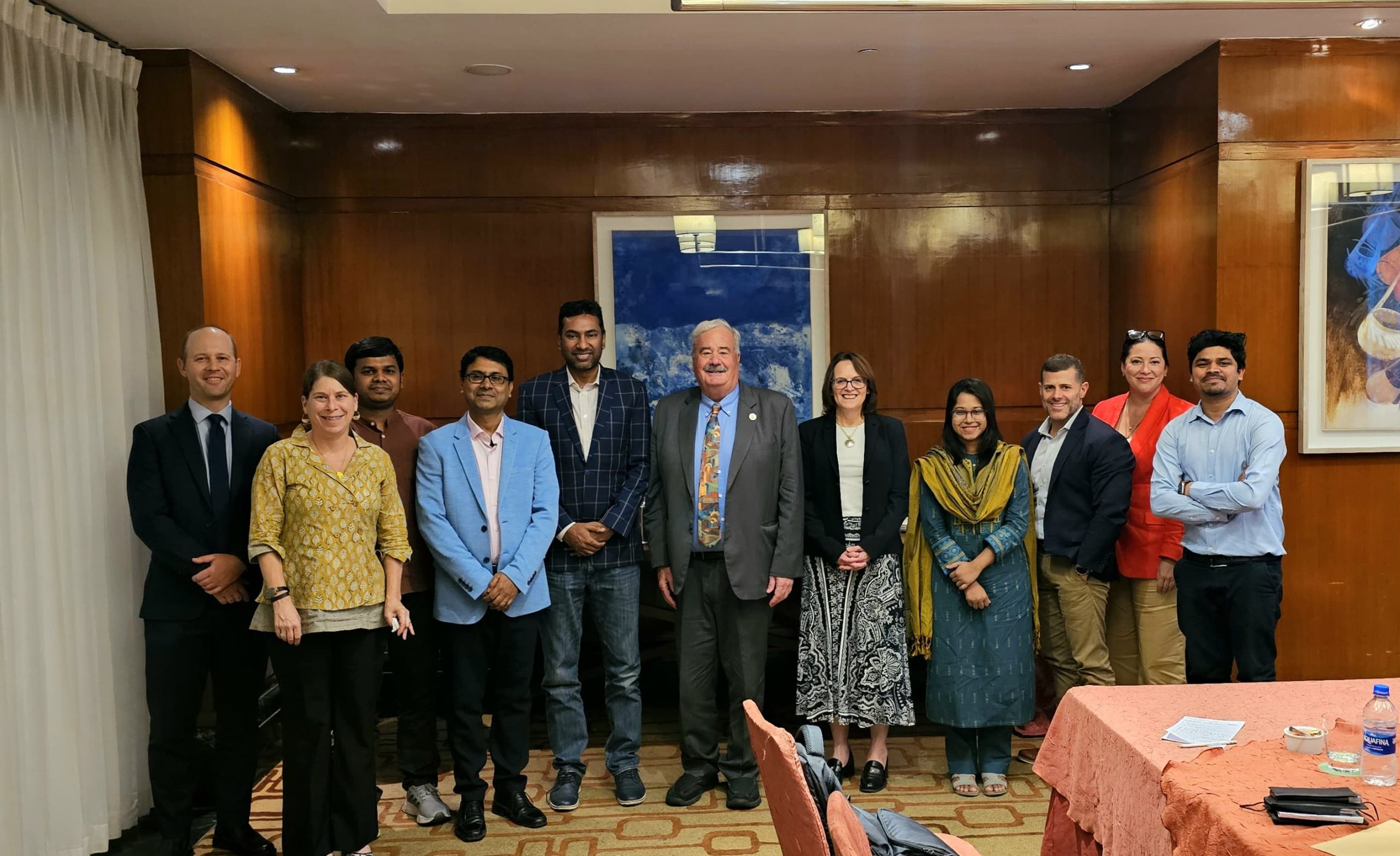 NCP holds meeting with IRI to discuss current political climate