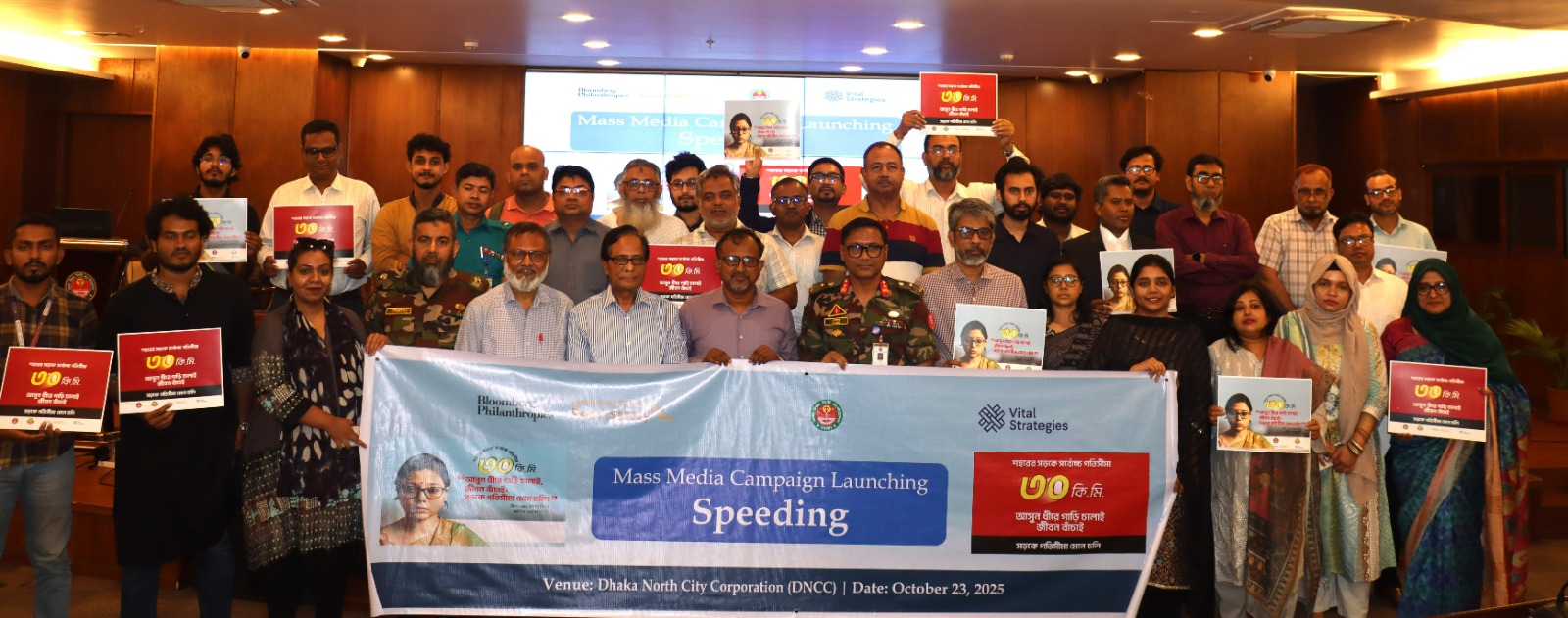 First ever mass media campaign on ‘speeding’ launched