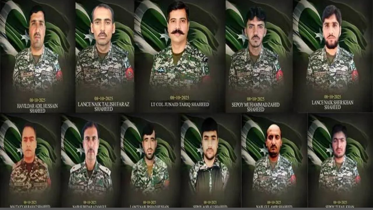 Military officers among 11 security personnel killed in Pakistan