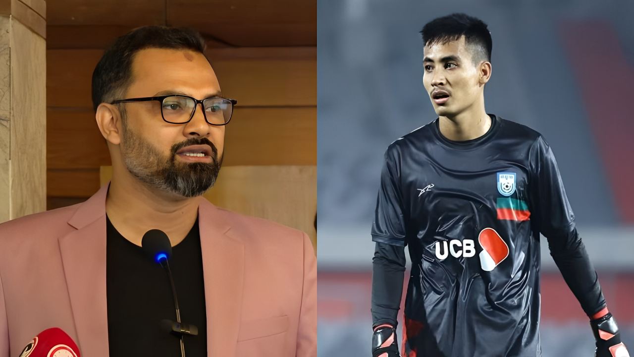 Our goalkeeper felt a bit nervous: Aminul Haque