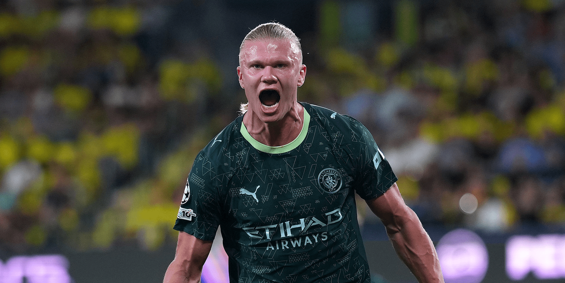 Haaland on target again as Man City ease past Villarreal
