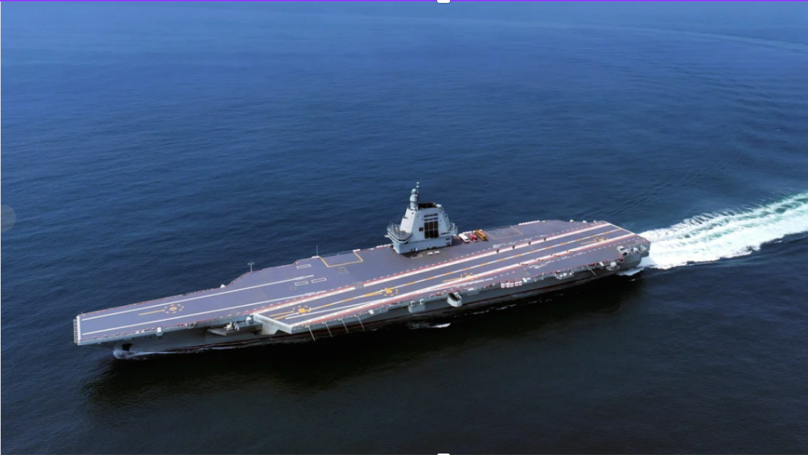 China’s naval ambitions take flight with the launch of the Fujian aircraft carrier