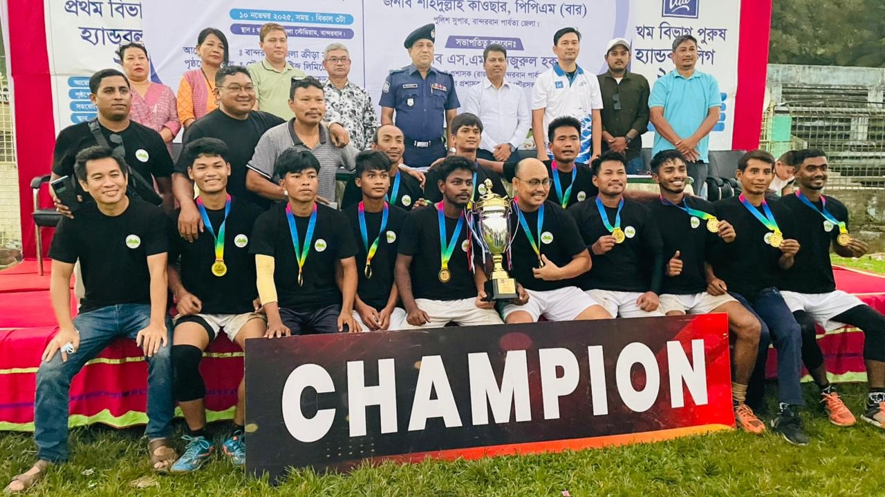 Little Star shine bright to win Bandarban Handball League