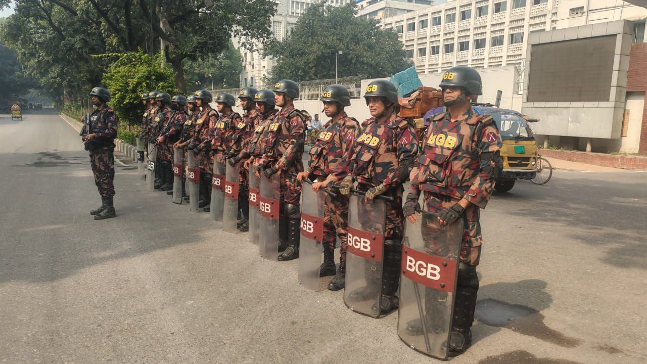 12 BGB platoons deployed across Dhaka, nearby districts