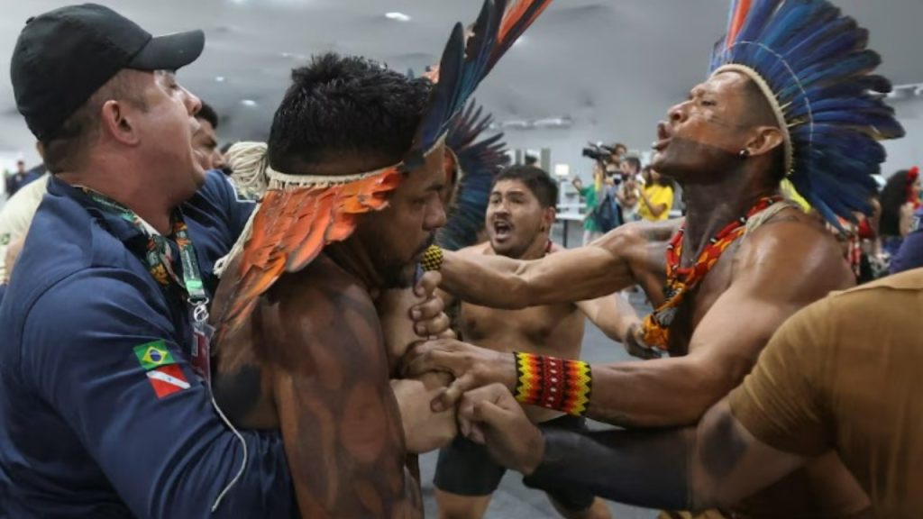 Protesters force their way into COP30 summit venue, clash with security COP30 summit Protest
