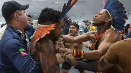 Protesters force their way into COP30 summit venue, clash with security COP30 summit Protest