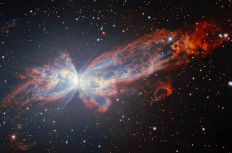 Telescope captures stunning new image of cosmic butterfly