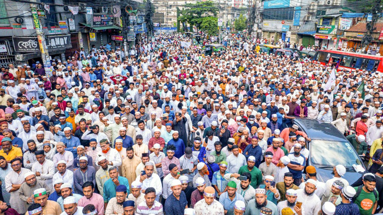 Ctg Jamaat rally presses for holding referendum, national polls on same day