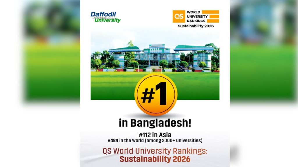 Daffodil tops Bangladesh sustainability rankings QS World Ranking