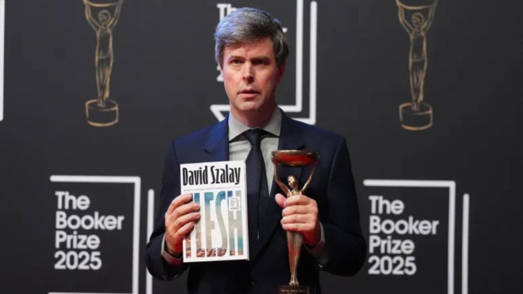 David Szalay wins Booker Prize for his novel Flesh David Szalay