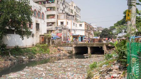 Dying canals of Dhaka Dying canals