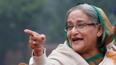 Hasina’s war of words puts Awami League in silent panic Hasina December return