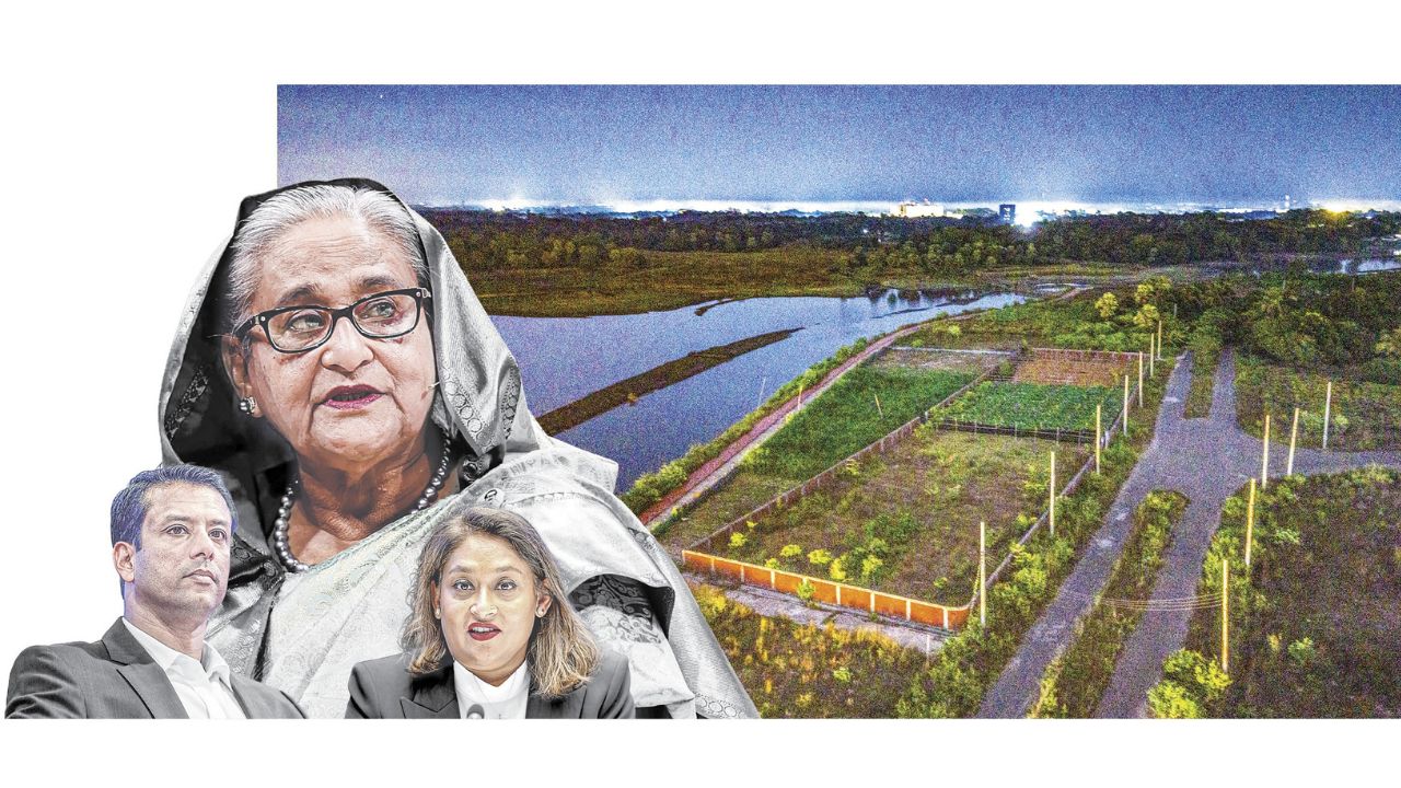 Hasina, children jailed