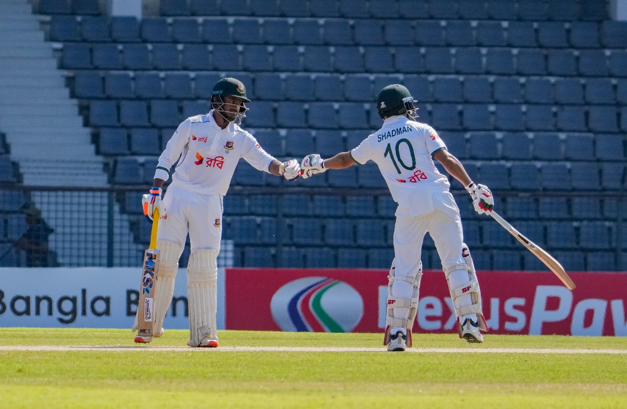 Shadman and Joy shine after a strong bowling show from Bangladesh