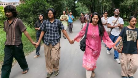 Worker’s death sparks protest at JU