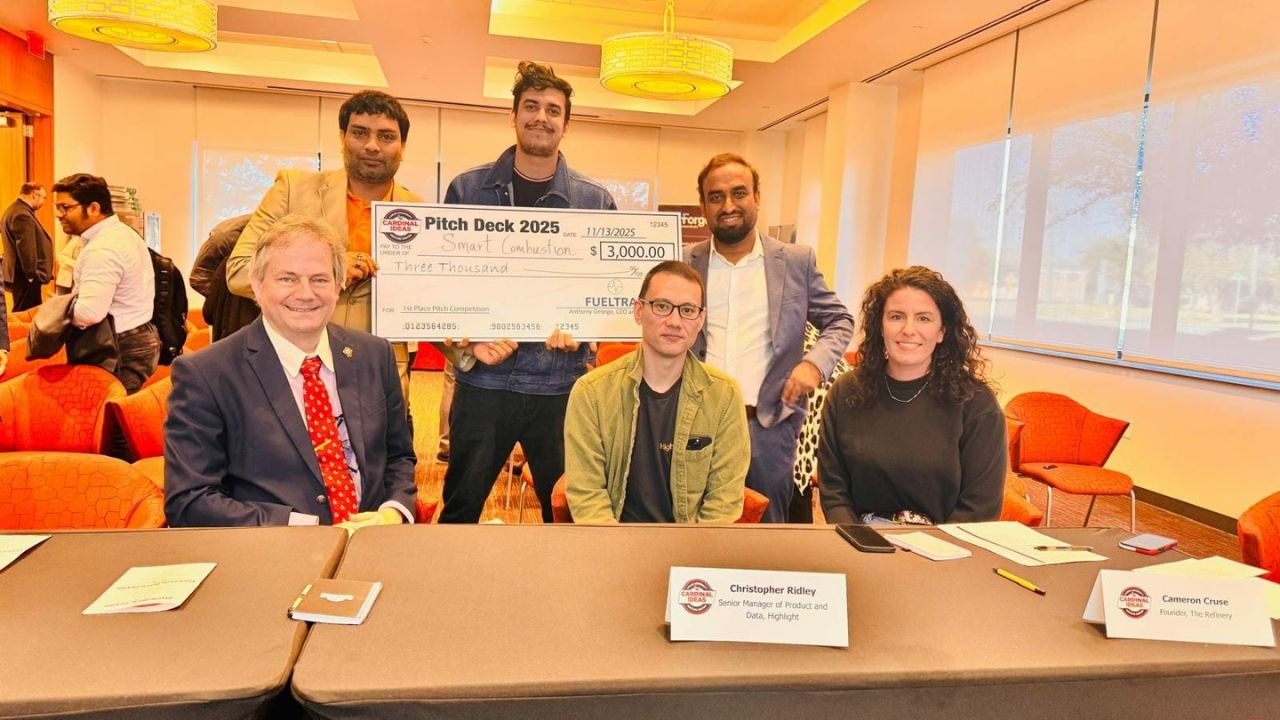 Bangladeshi students win top prize at Lamar University