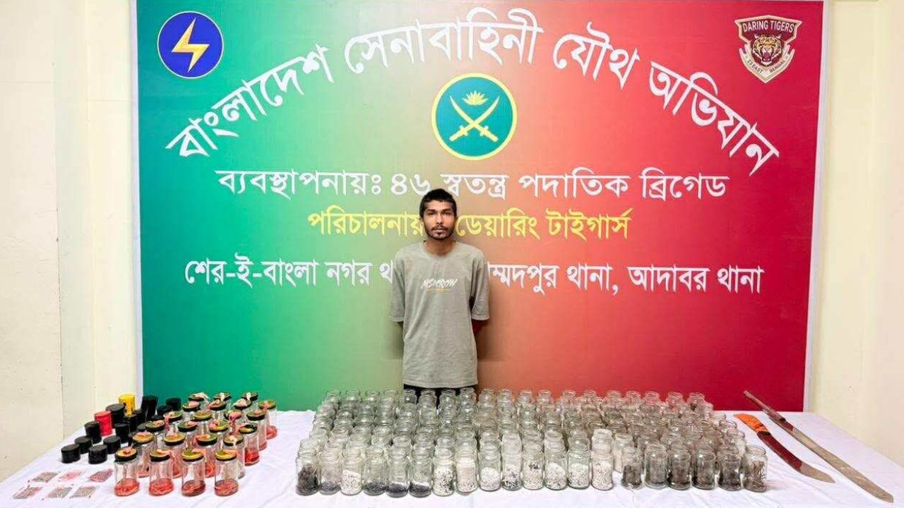 Army operation uncovers cache of weapons, explosives in Mohammadpur