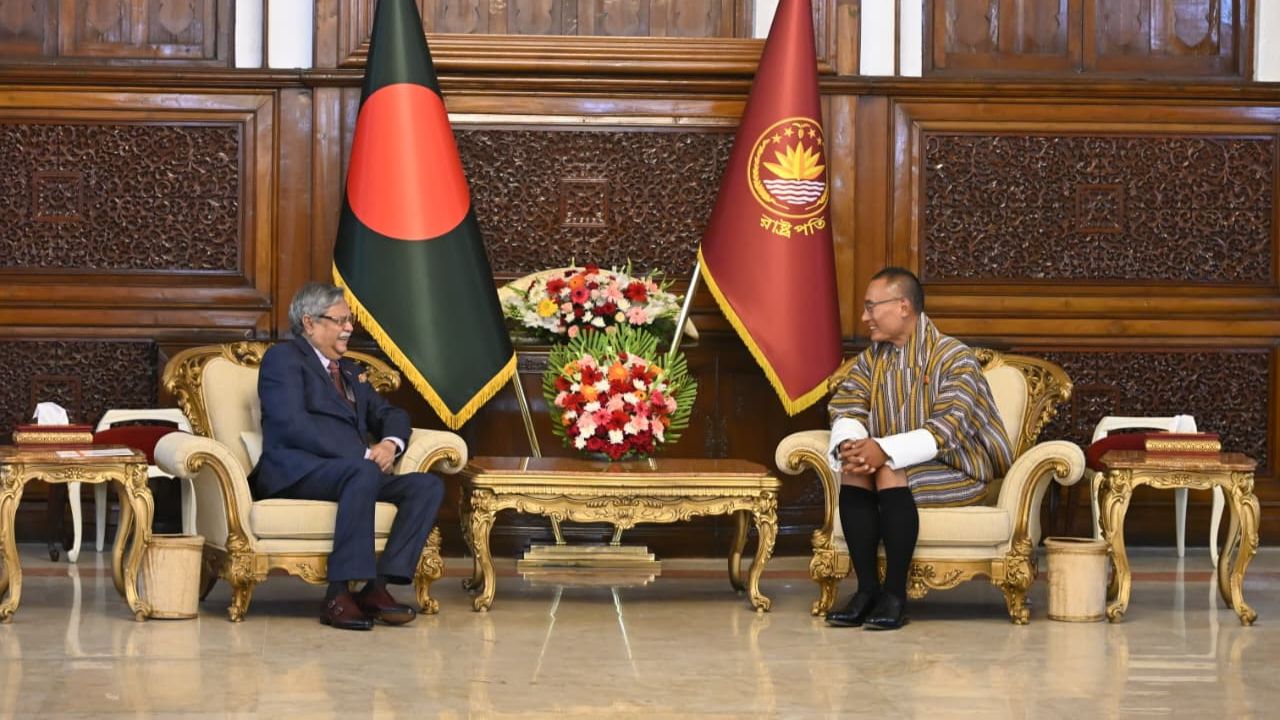 Bhutan PM meets president