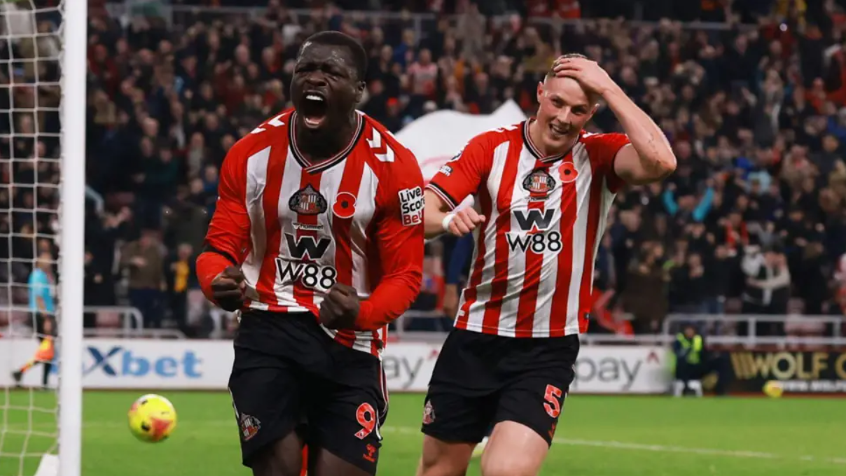 Brobbey’s injury-time stunner earns Sunderland a dramatic draw against Arsenal
