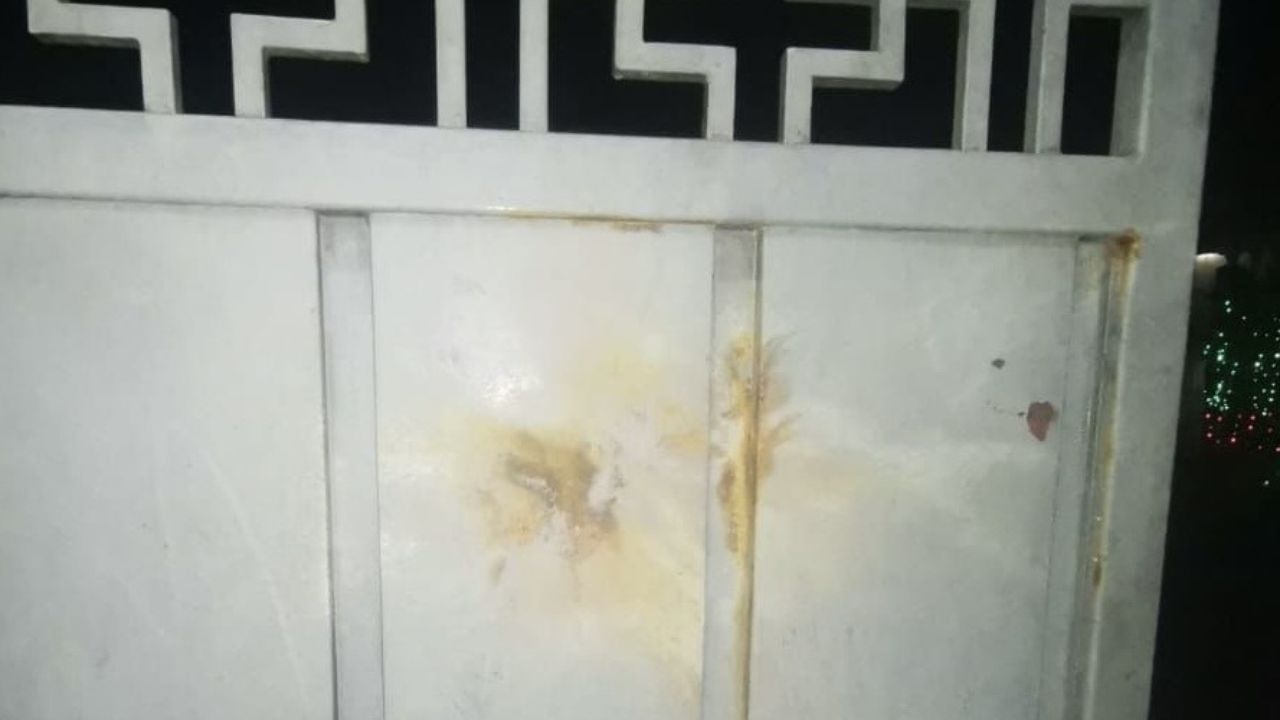 Bomb blast at St Mary’s Cathedral Church