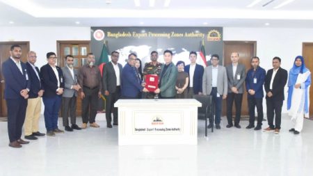 BEPZA signs land lease agreements with two foreign firms BEPZA