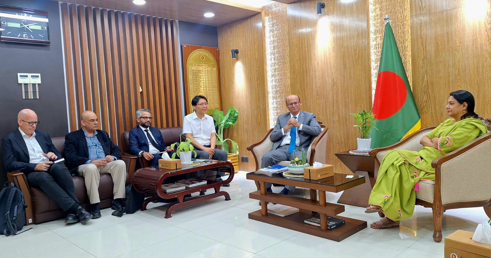 High-level ADB delegation meets environment adviser